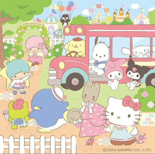 Sanrio is a Japanese company founded in 1960, famous for Hello Kitty and kawaii characters that spread joy through cute designs