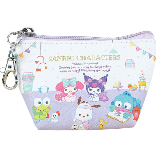 T's Factory Sanrio Triangular Mini Pouch - Happiness In My Room