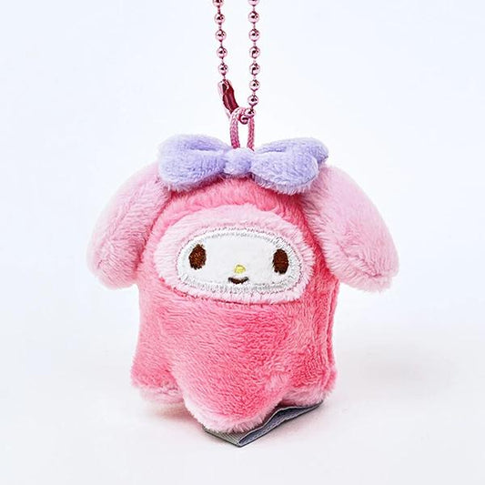 Sanrio My Melody Plush Keychain Dress-Up Food
