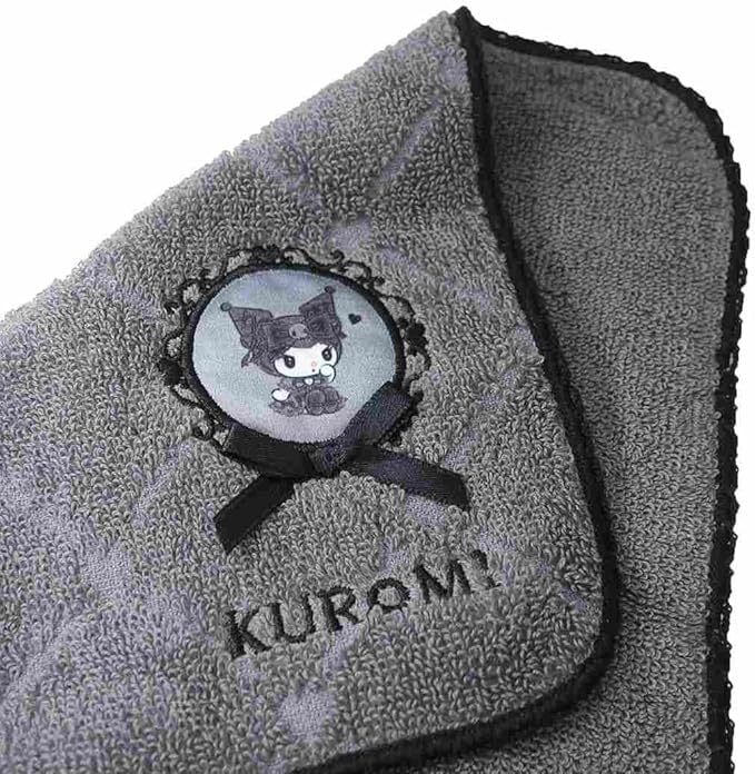 Sanrio Mini Towel - Kuromi : Moonlit Melokuro Midnight Black