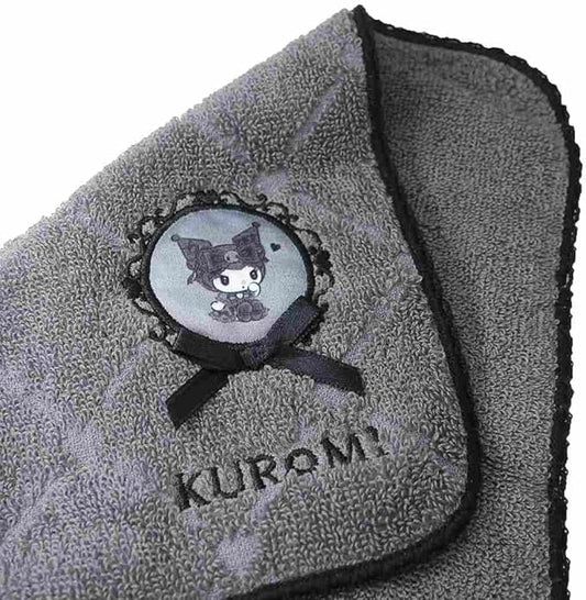 Sanrio Mini Towel - Kuromi : Moonlit Melokuro Midnight Black