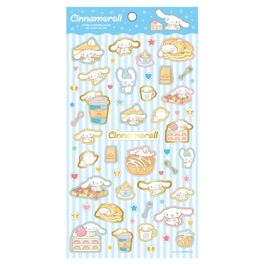 Sanrio Gold Accent Sticker - Cinnamoroll