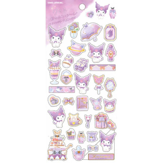 Sanrio Gold Foil Washi Sticker - Kuromi : For Fans