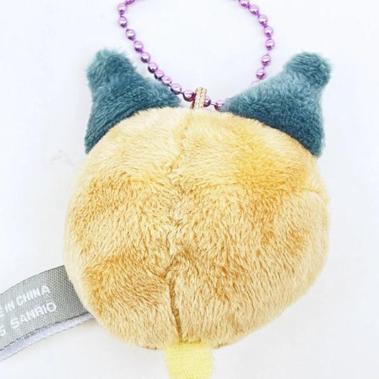 Sanrio Kuromi Plush Keychain Dressed Up as Food