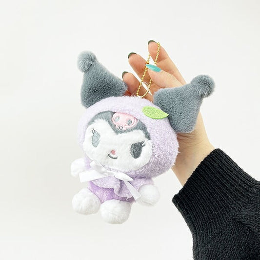 Sanrio Mascot Holder - Kuromi : Pastel Fruit Hat