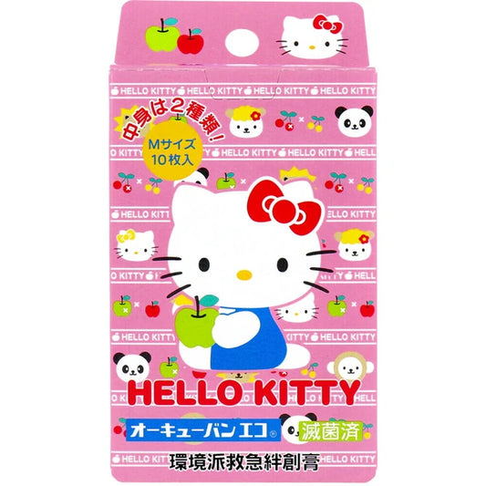 [Made In Japan] OQ Ban Eco Hello Kitty Band-aid 10pc