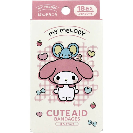 [Made In Japan] My Melody Cute Aid Bandages (18pcs)