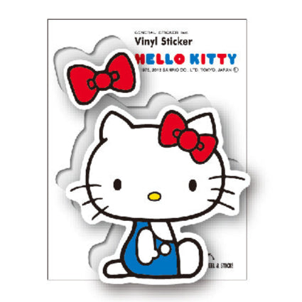 [Made in Japan] Sanrio Vinyl Sticker - Hello Kitty LCS-054