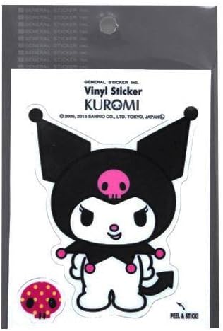 [Made in Japan] Sanrio Die Cut Sticker Waterproof - Kuromi