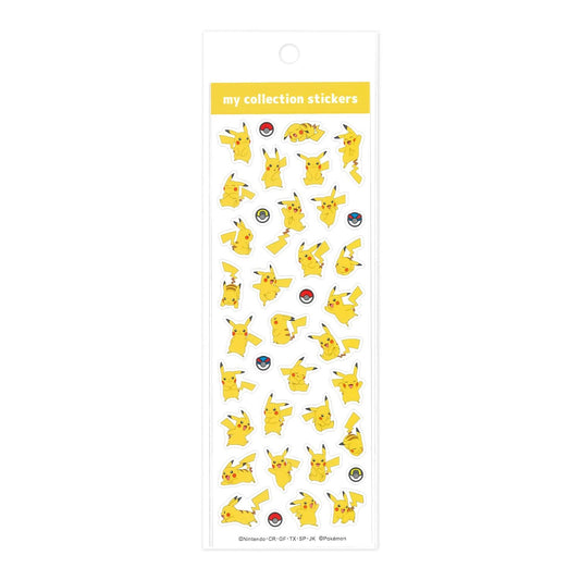 [Made in Japan] My Collection Sticker/Pikachu