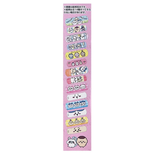 [Made In Japan] Chiikawa First Aid Adhesive Bandages — 18-Piece Japan Character Plasters