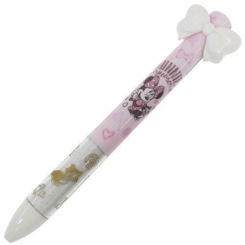 [Made in Japan] Disney Two Color Mimi Pen - Minnie Mouse & Ribbon ver2