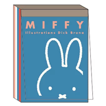 [Made in Japan] Miffy Mini Memo Pad, Blue, 053705, by Dick Bruna