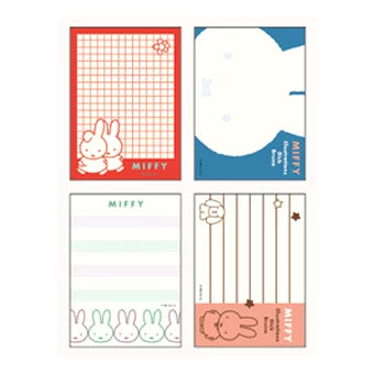 [Made in Japan] Miffy Mini Memo Pad, Blue, 053705, by Dick Bruna
