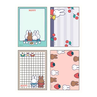 [Made in Japan] Miffy Mini Memo Pad Pink 053712 miffy Dick Bruna