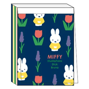 [Made in Japan] Miffy Mini Memo Pad, Navy Blue, 053767, by Dick Bruna