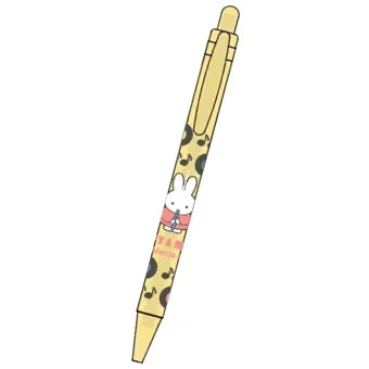 [Made in Japan] Miffy Ballpoint Pen 0.7mm Yellow MIFFY&MUSIC 203664
