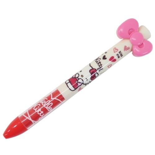 [Made in Japan] Hello Kitty Ribbon Two Color Mimi Pen